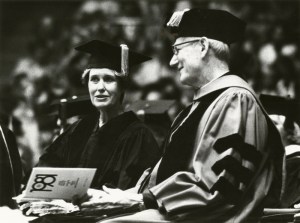 Erma with Father Roesch